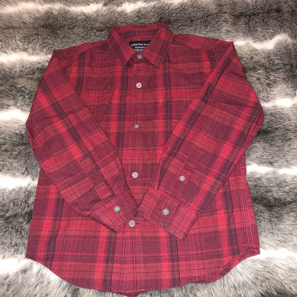 Calvin Klein button down dress shirt - Picture 1 of 3